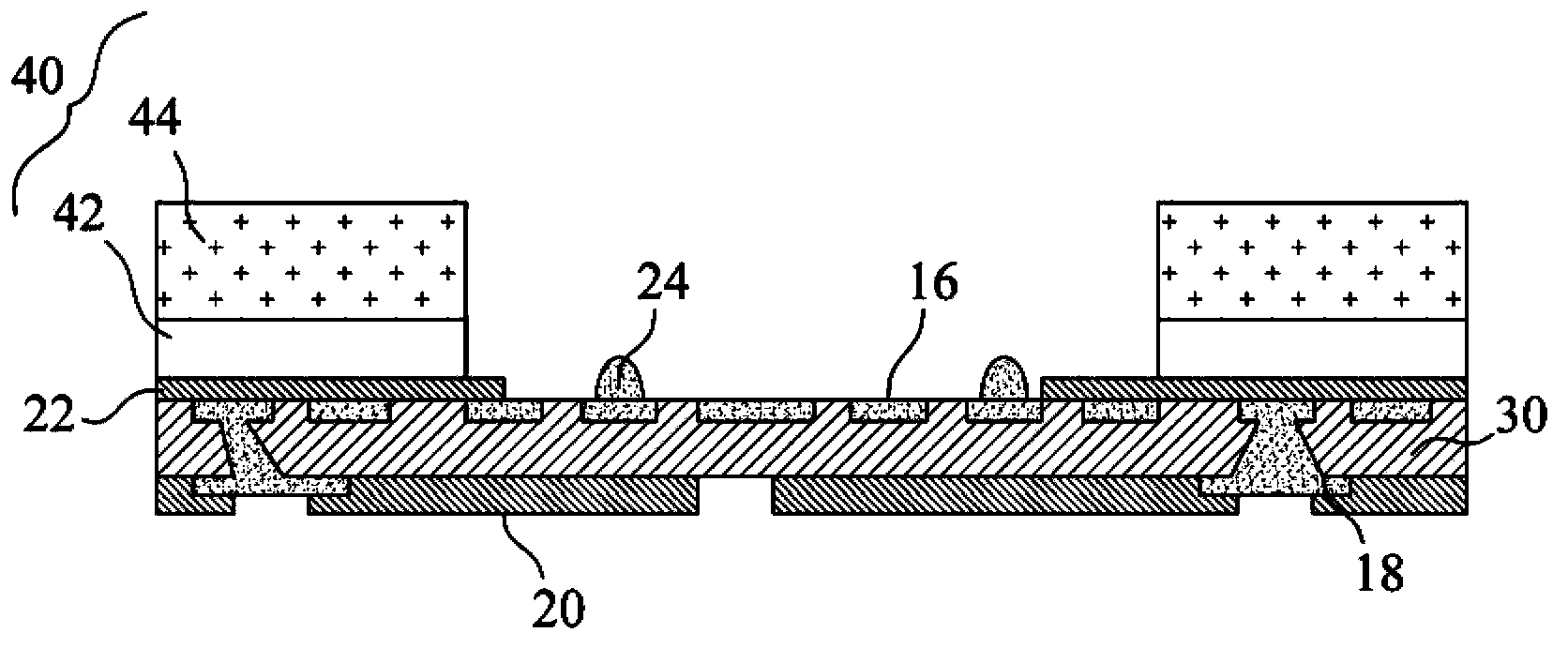 Method for encapsulating chips and support plates