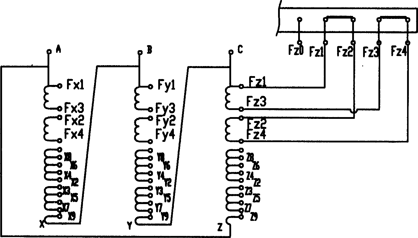 Double-voltage transformer
