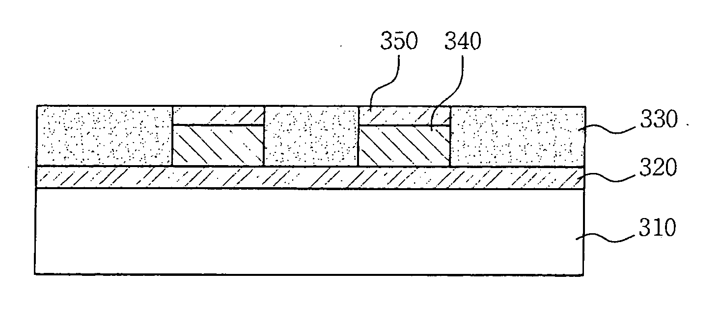 Method of forming bump pad of flip chip and structure thereof