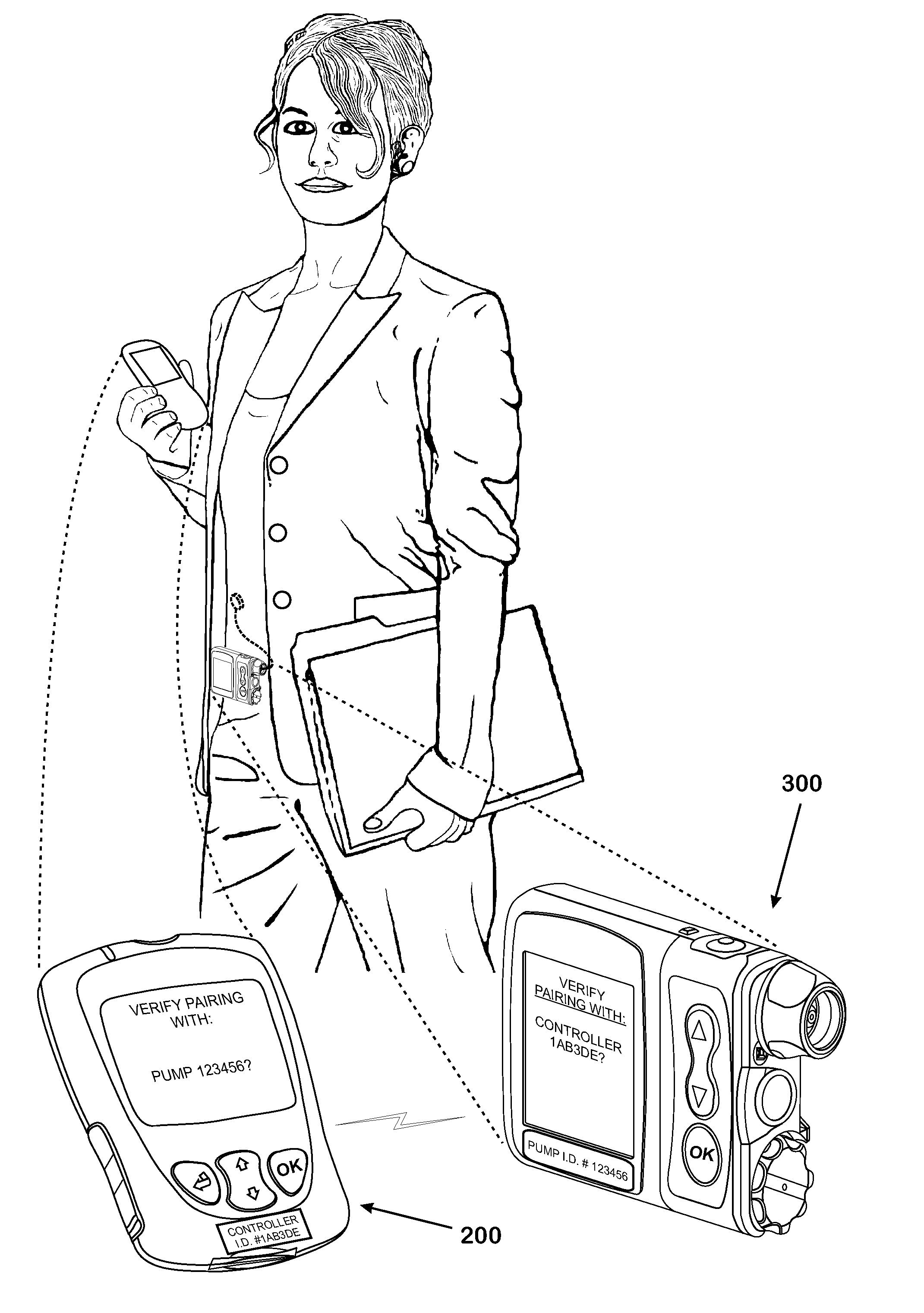 Method of operating a medical device and at least a remote controller for such medical device