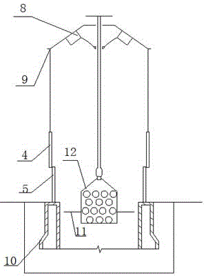 Device for collecting zinc smoke of hot-dip galvanizing workshop