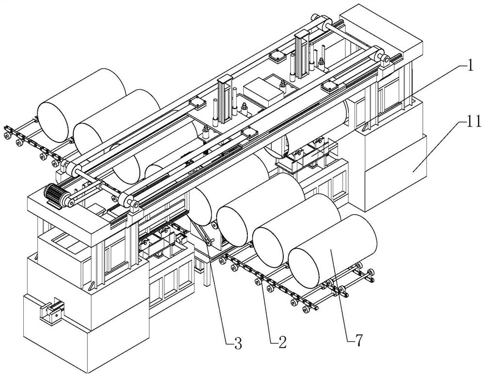 Novel steel drum welding seam flattening device