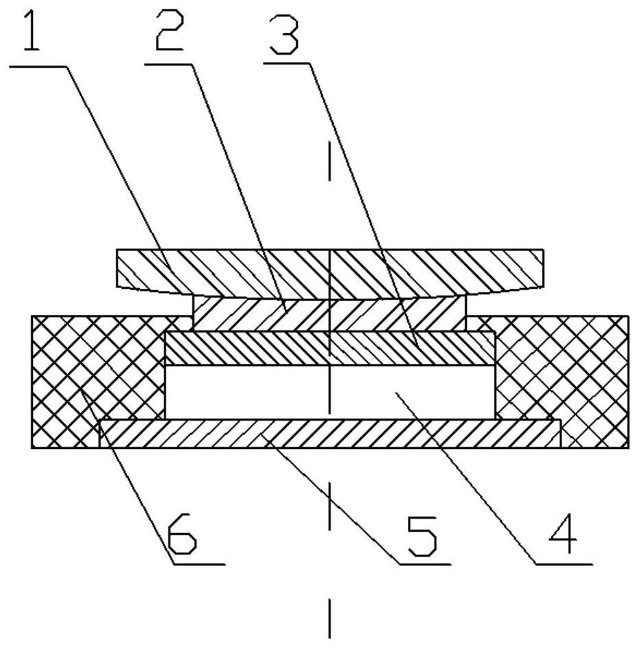 Measuring method of rolling mill rigidity difference