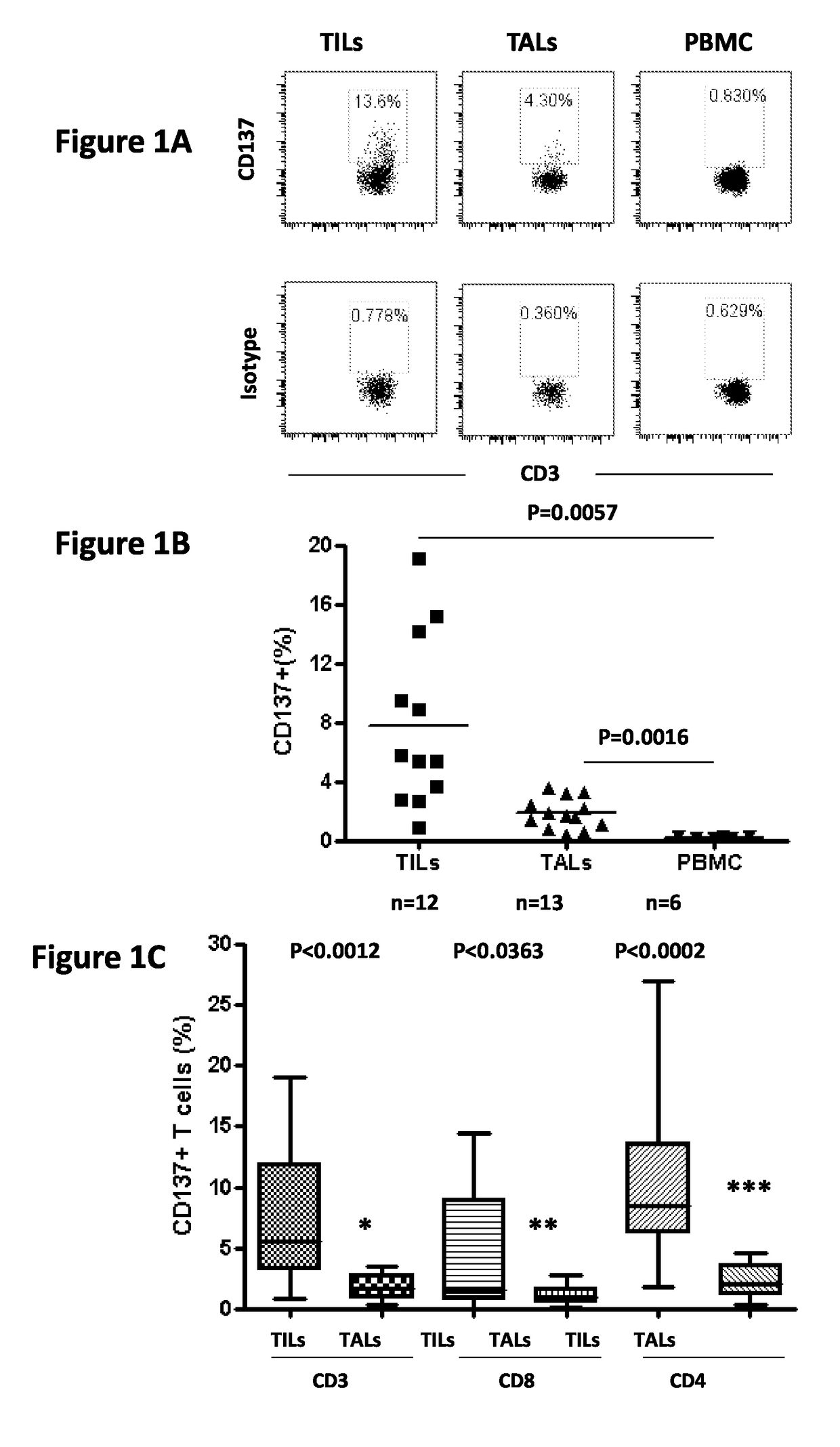 CD137 enrichment for efficient tumor infiltrating lymphocyte selection