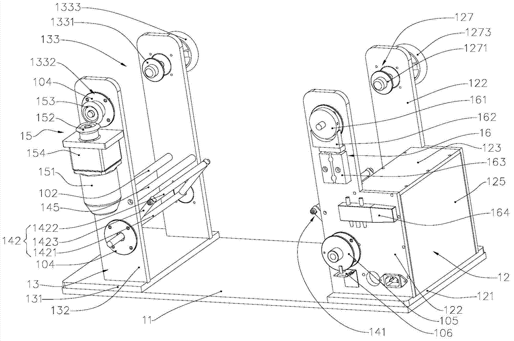 Film coiling machine for ultrasonic butt fusion and ultrasonic butt fusion method