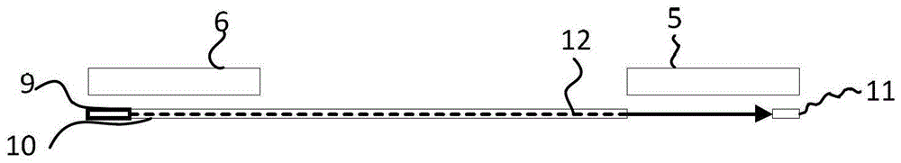 Anti-pinch detection method and detection device for sliding door device