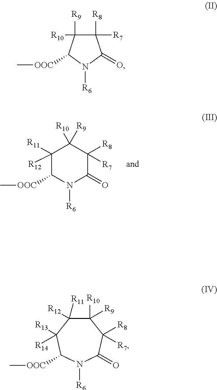 Substituted pyridoxine-lactam carboxylate salts