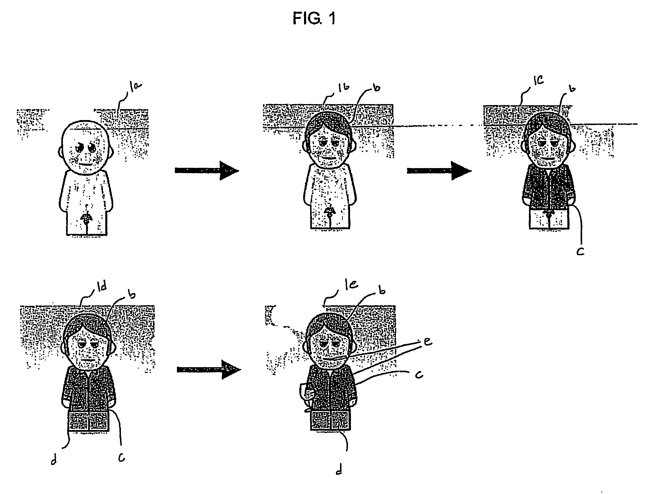 Method and system for creating and distributing mobile avatars