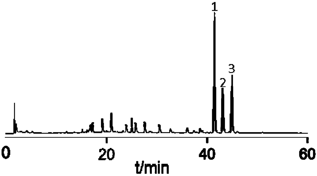 Simple extraction method of coumarin compounds in angelica dahurica and application thereof