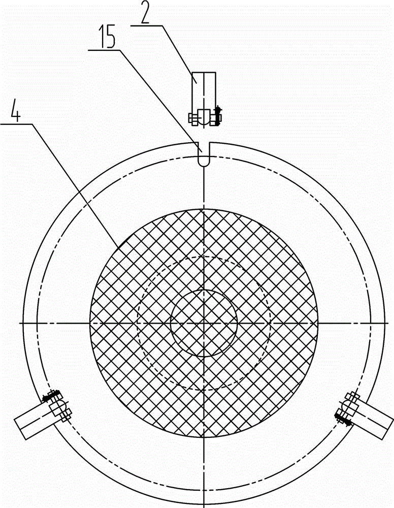 Apparatus for removing hair from sludge