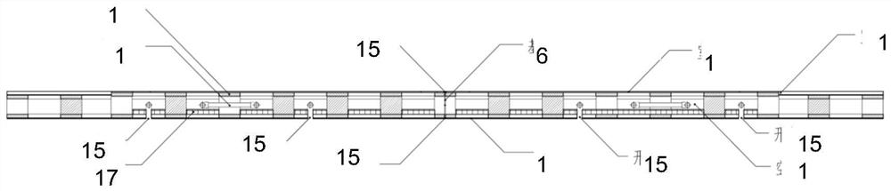 A modular prefabricated integrated building construction system and its construction method