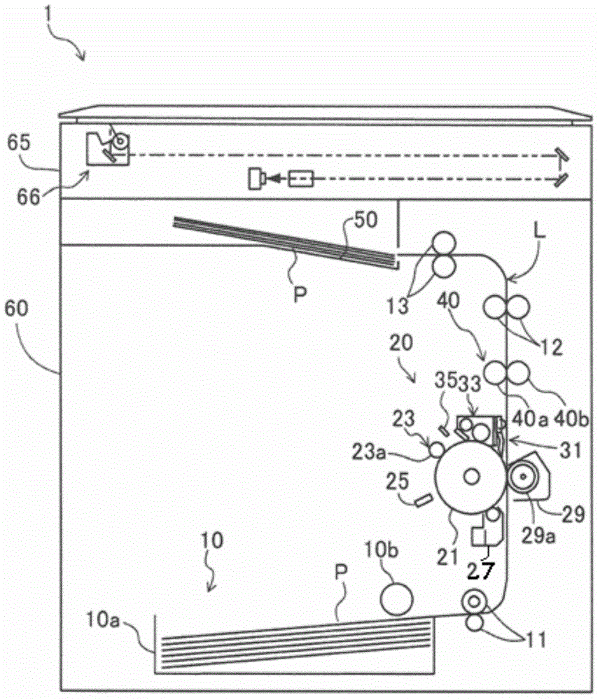 Paper separating device and image forming apparatus