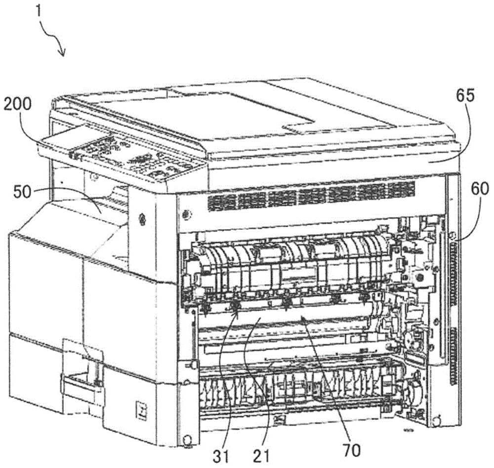 Paper separating device and image forming apparatus