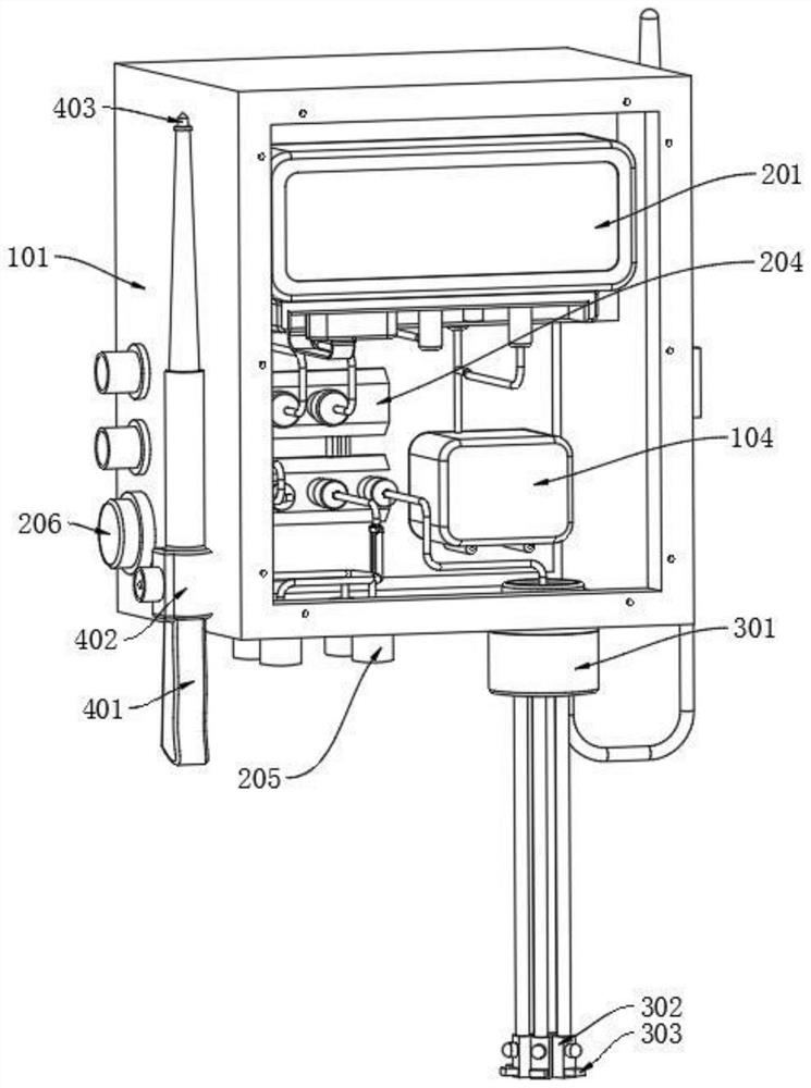 High-applicability electricity testing self-detection warning device based on electrical equipment