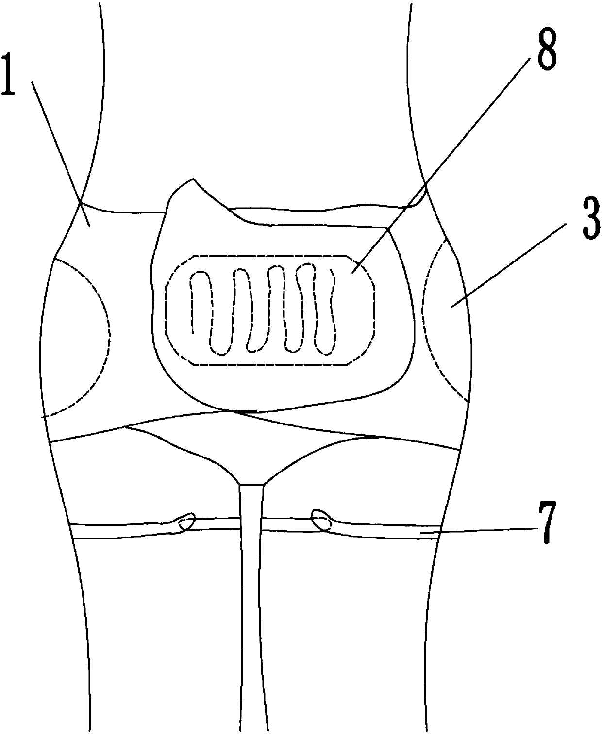 Buttock shrinking device