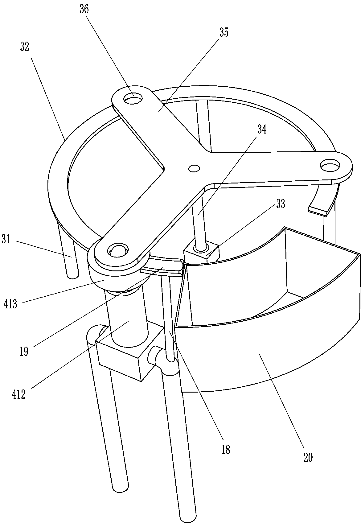 Auxiliary apricot kernel shell breaking equipment