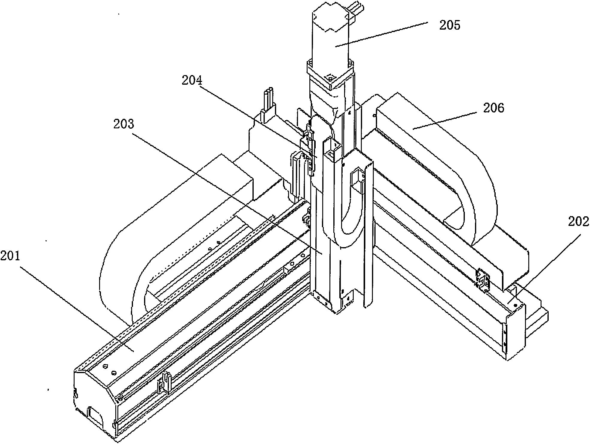 Electronic component automatic testing device