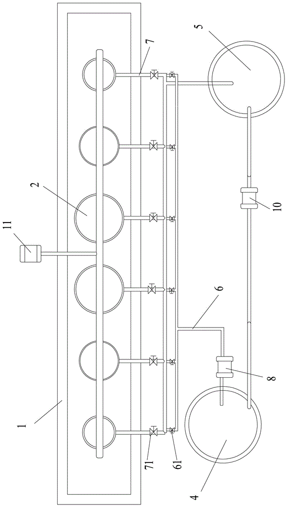 Method and device for rapid evaluation of ammonia nitrogen removal characteristics of various biological fillers