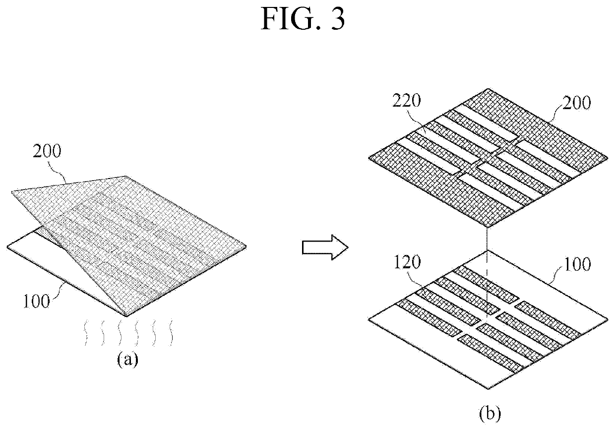 Silver nanowire thin-film patterning method