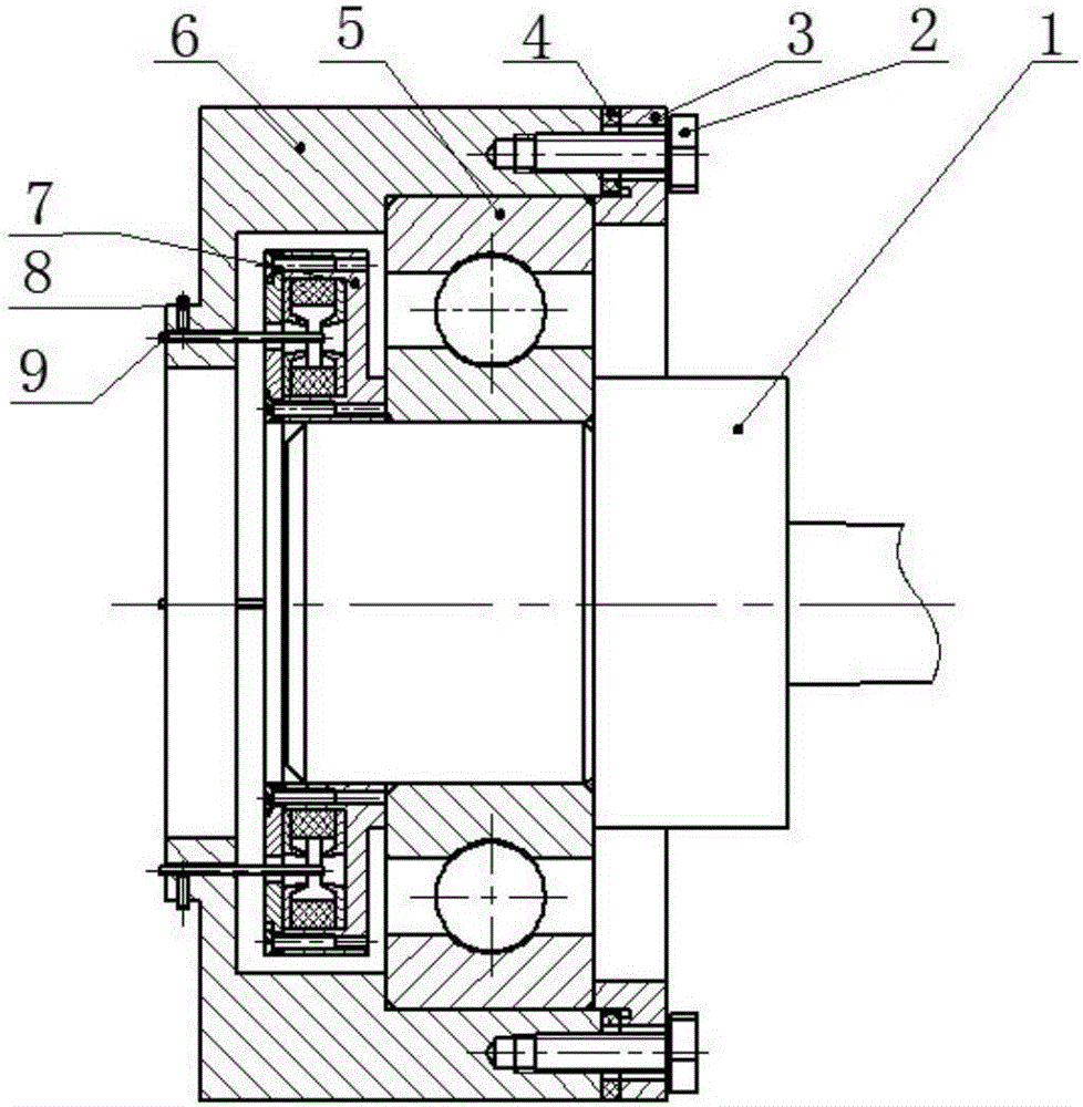 Intelligent bearing based on Hall displacement sensor