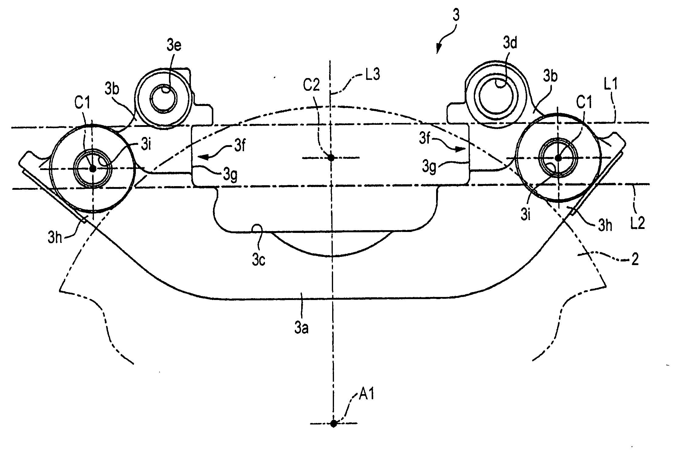 Disc brake for a vehicle
