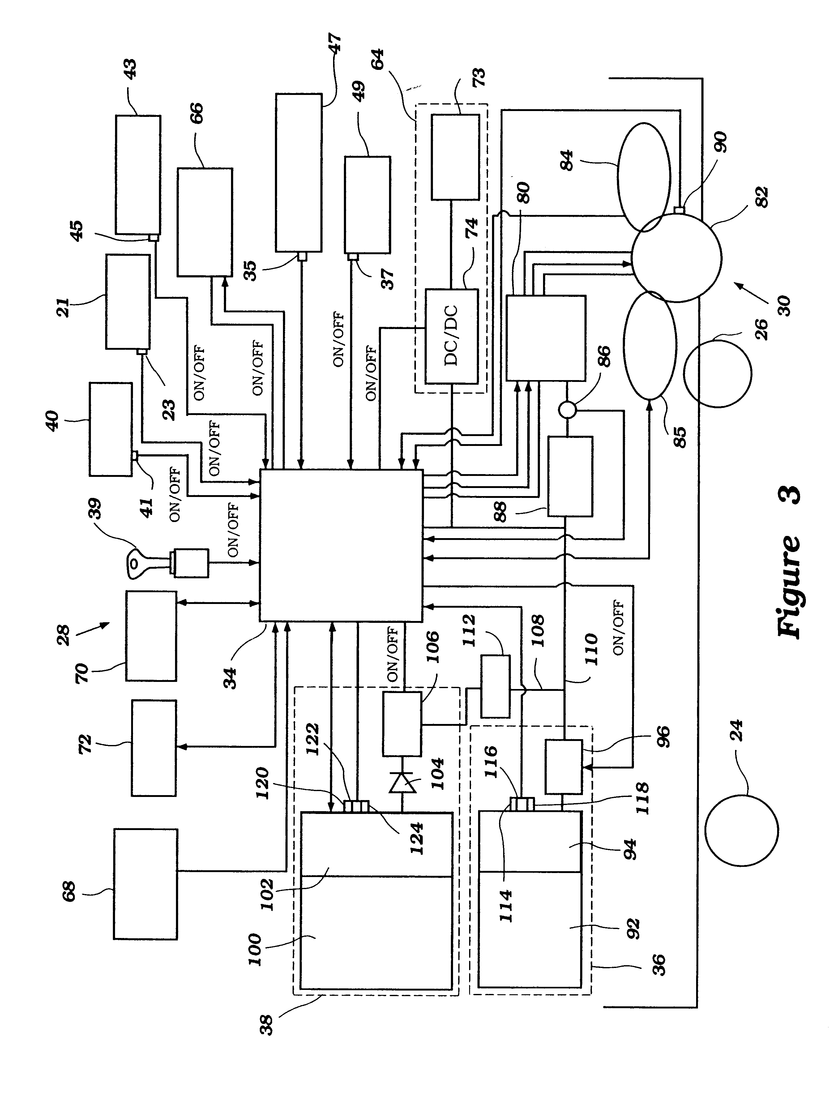 Power source control method for an electric vehicle