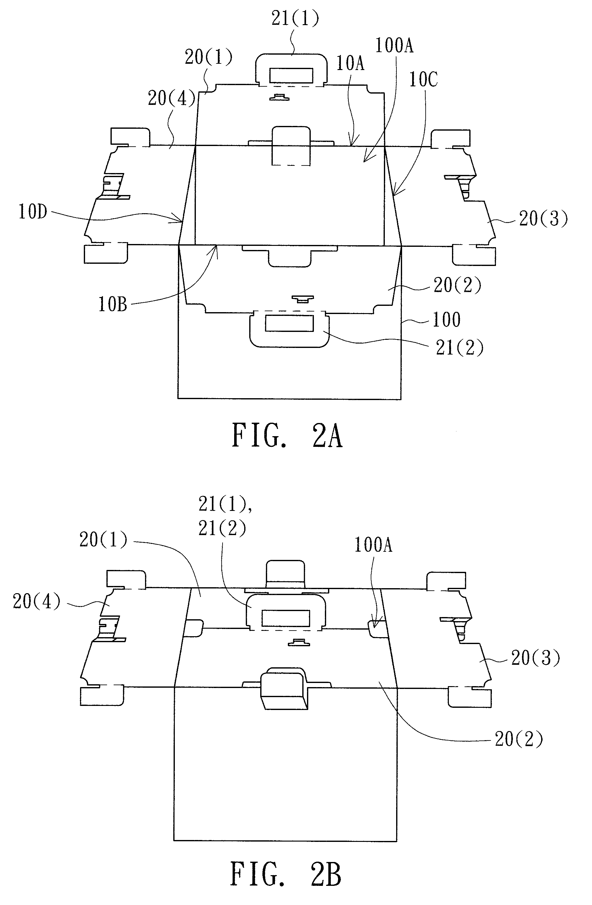 Packing box and fabricating board thereof