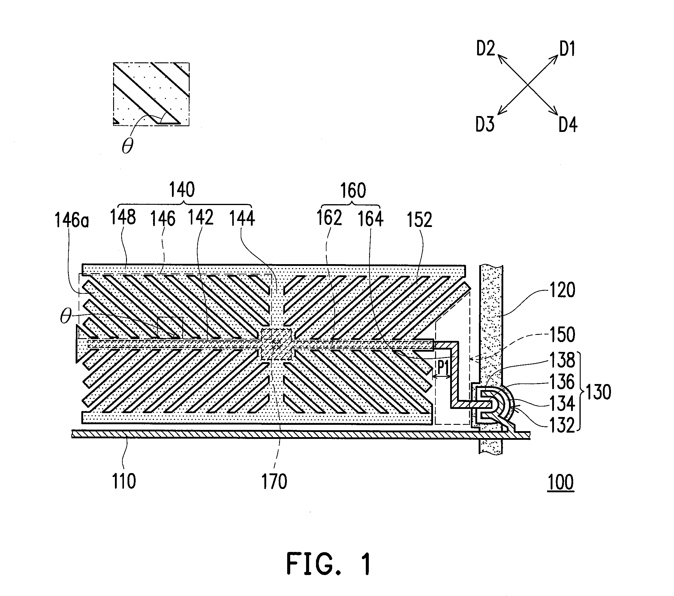 Pixel structure and liquid crystal display panel having the same