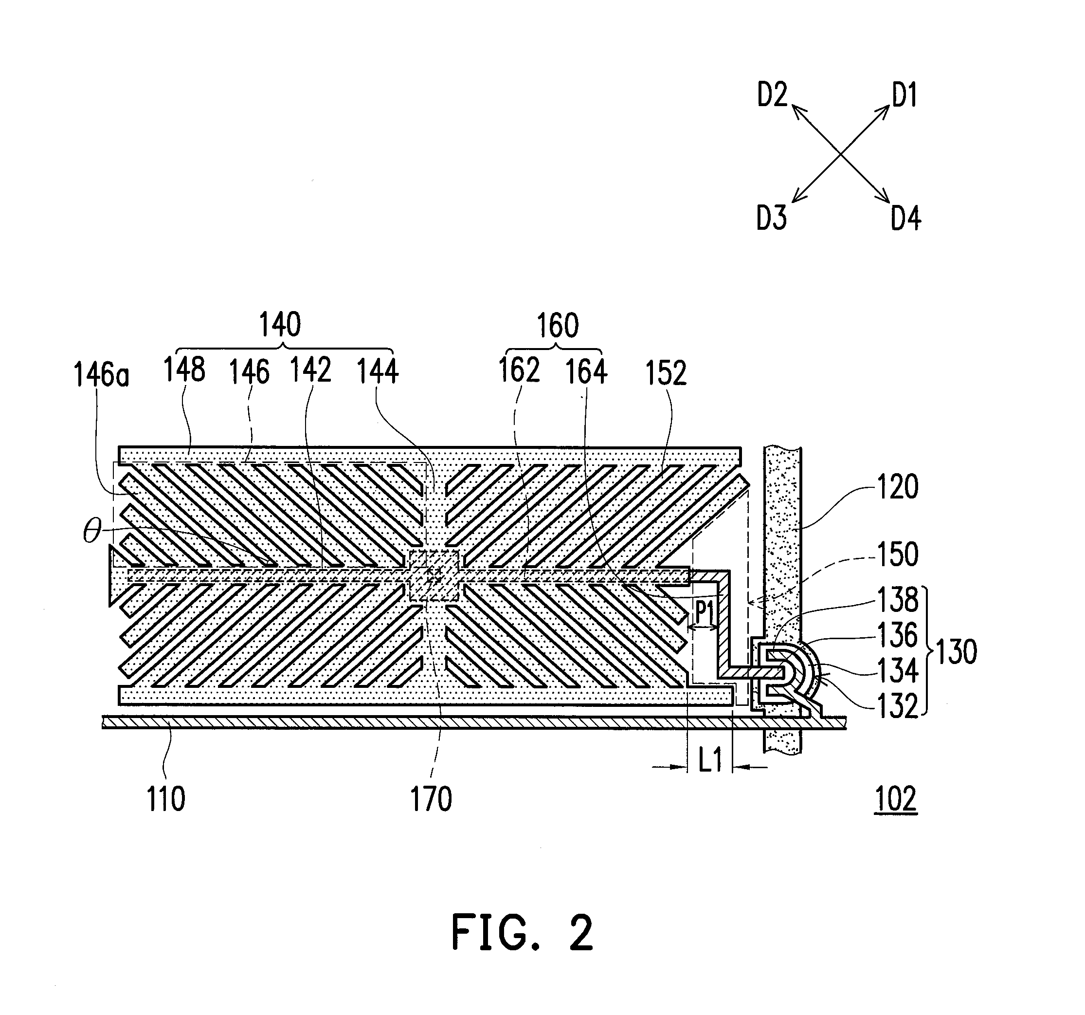 Pixel structure and liquid crystal display panel having the same