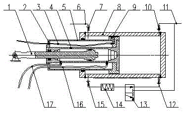 A long-stroke liquid-controlled natural gas compressor