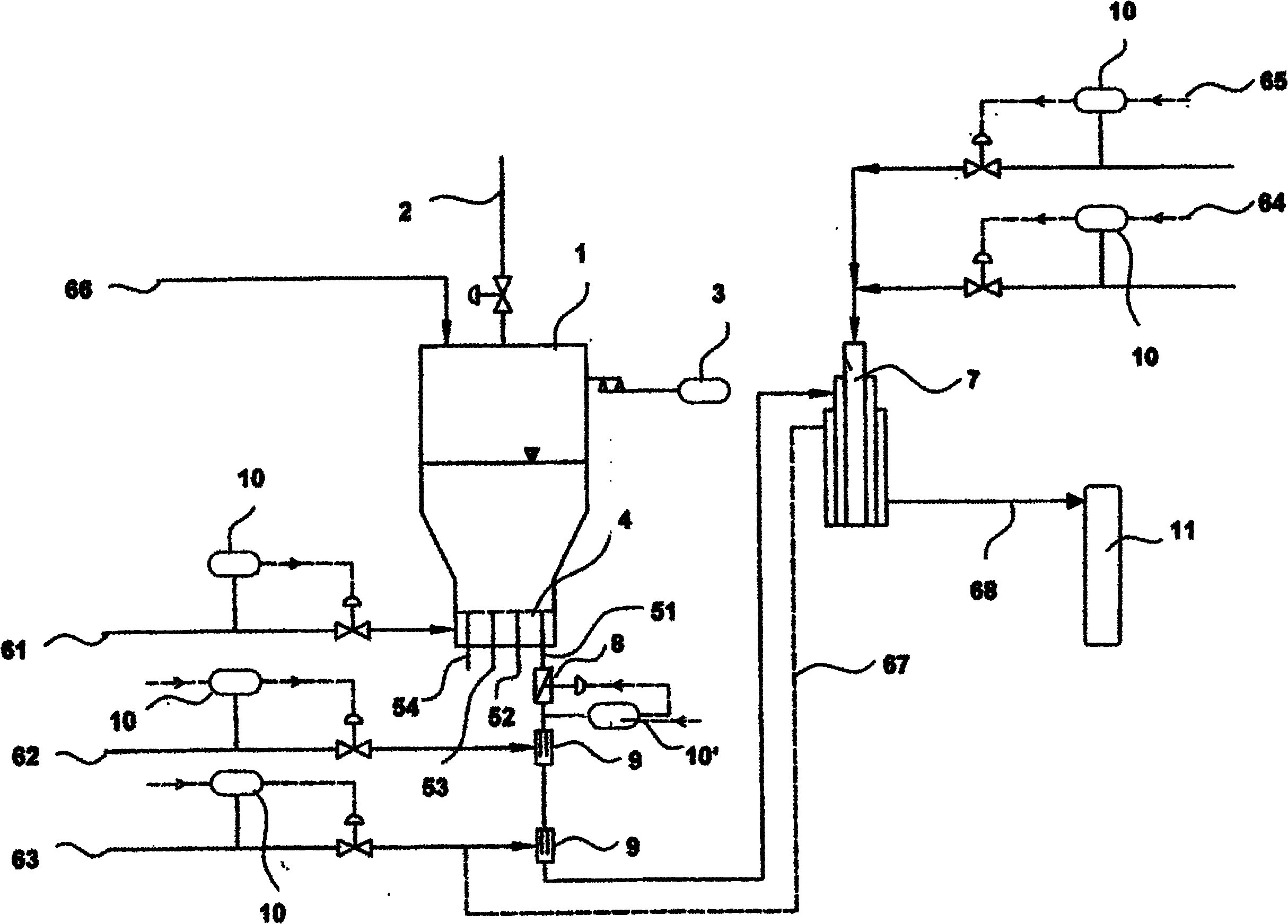 Method and apparatus for starting up gasifying reactors operated with combustible dust