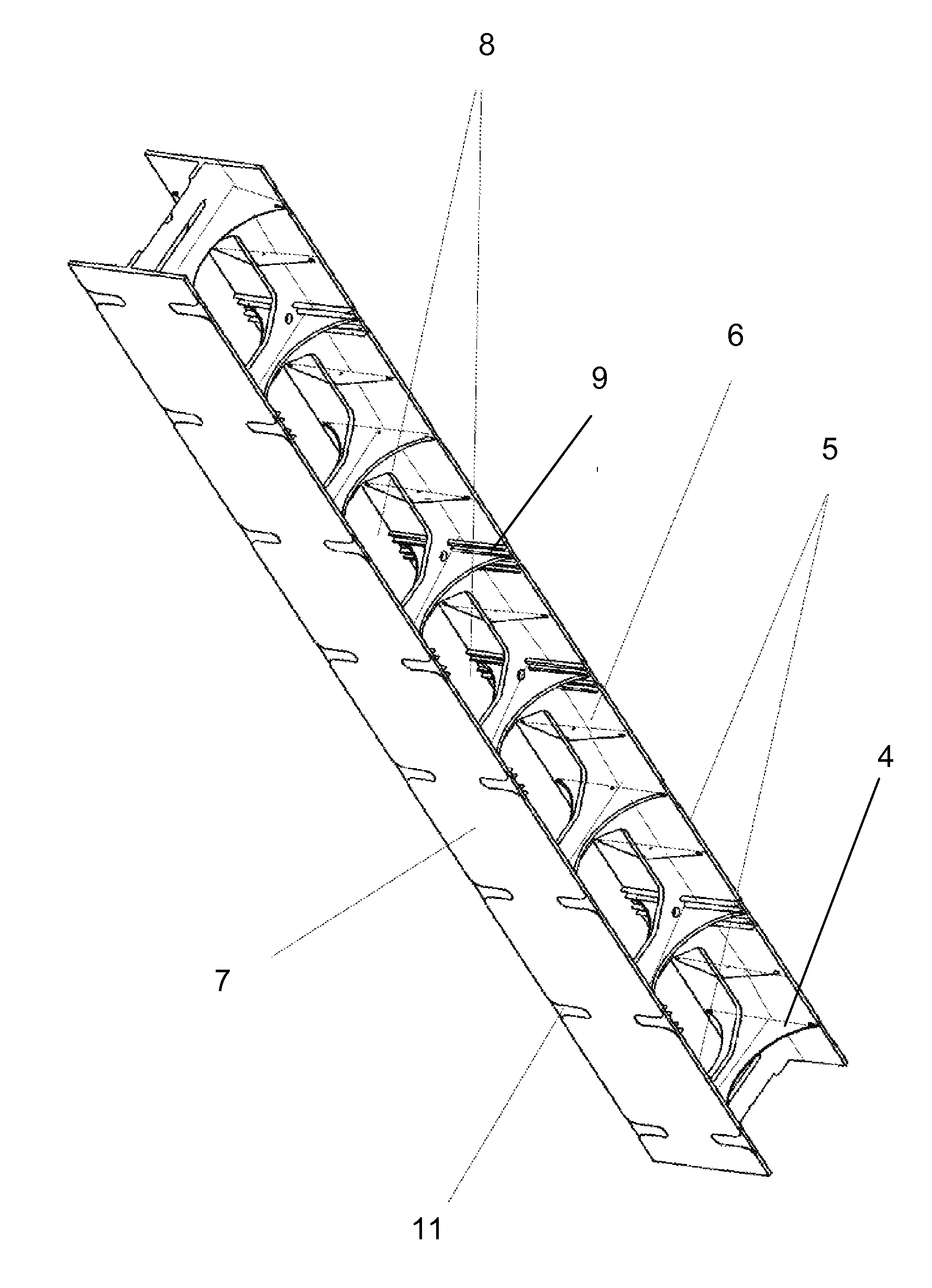 Wall construction system, wall stud, and method of installation