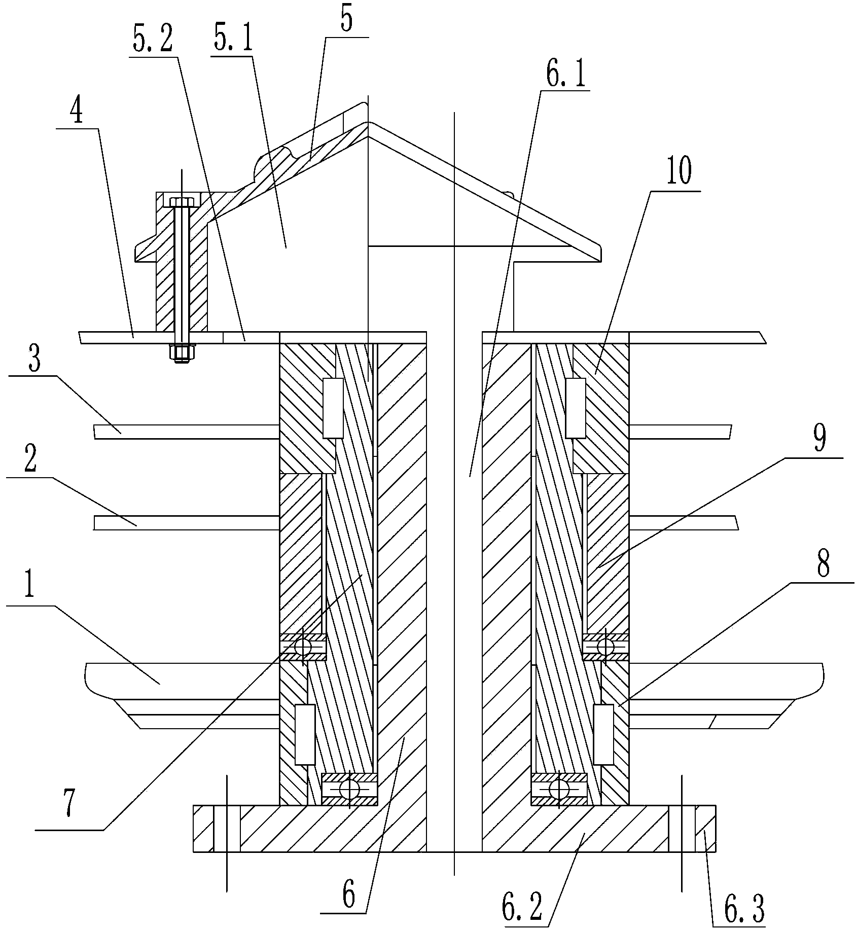 Rotary fire grate