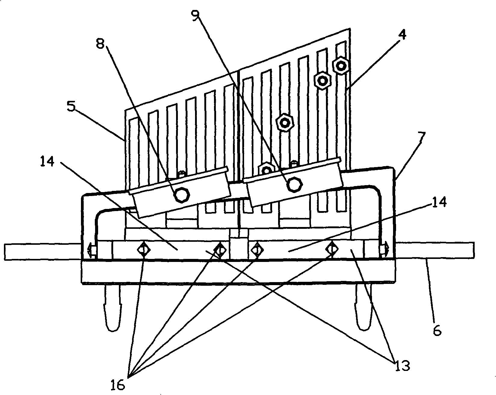 Piston outside diameter integrated measuring apparatus