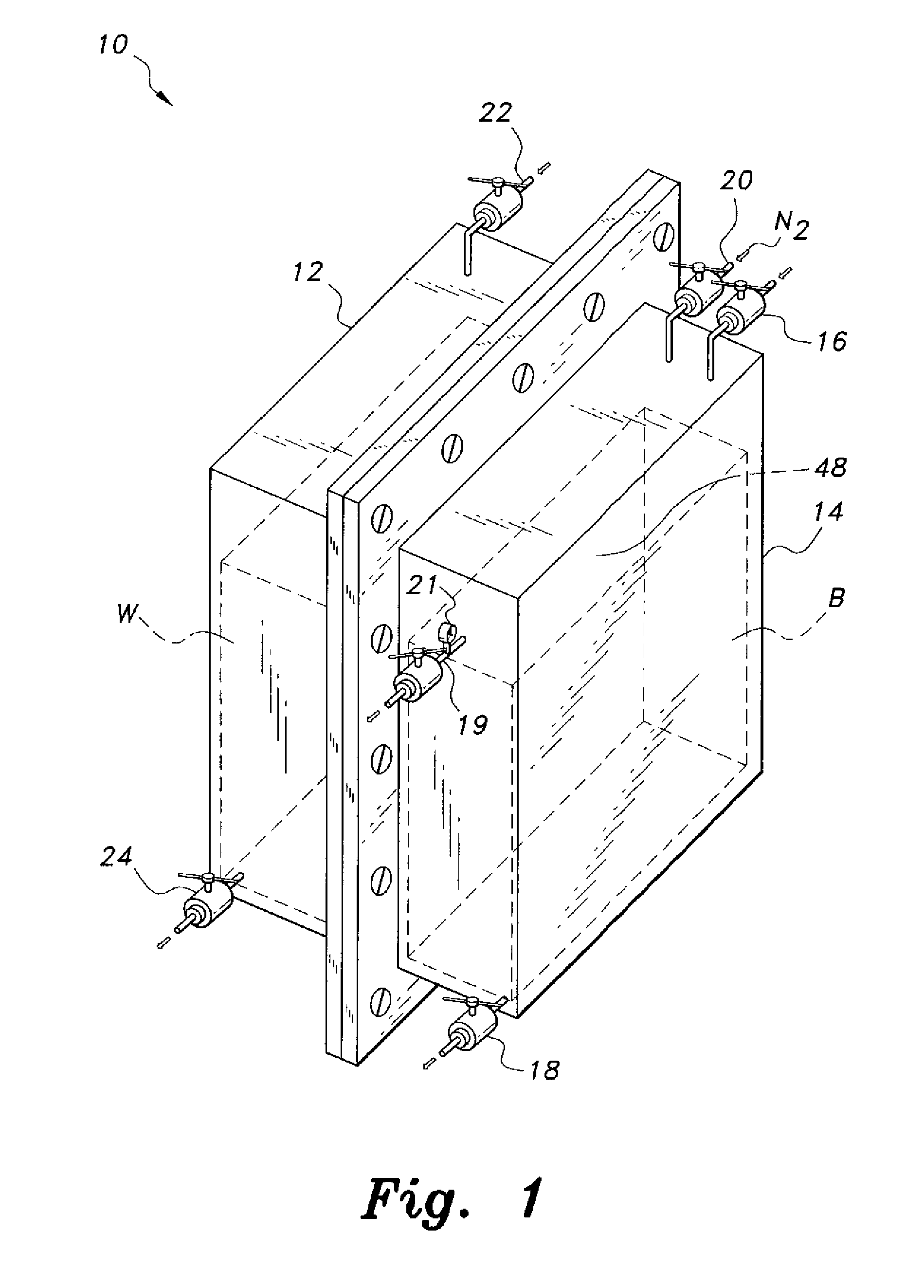 Device and method for testing reverse osmosis membranes