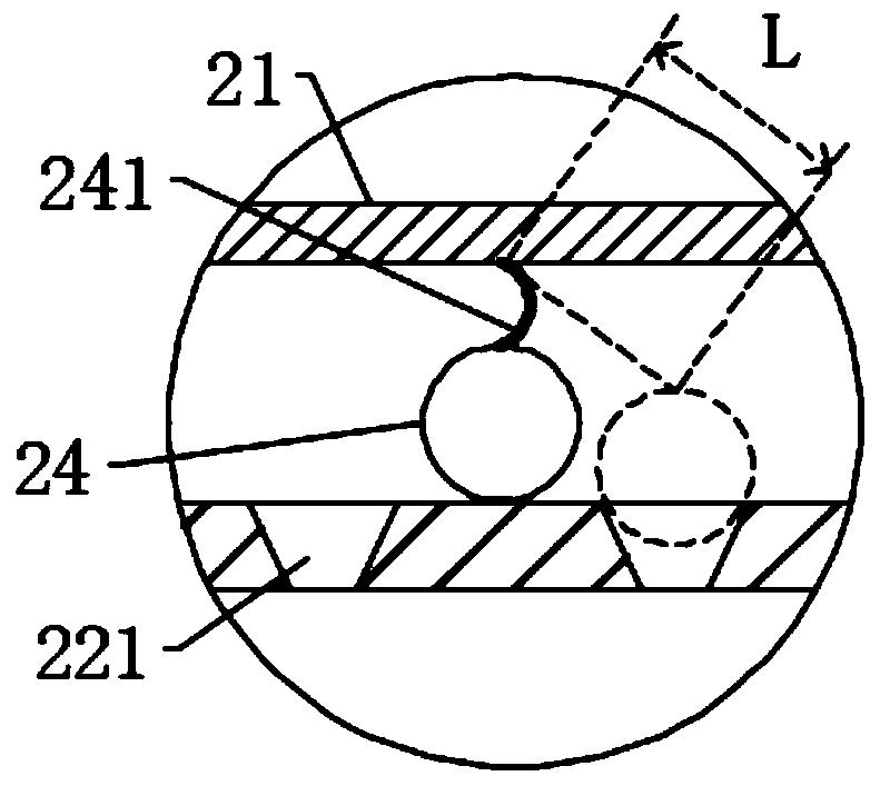 Electrical equipment fire extinguishing device applied to roadside high position