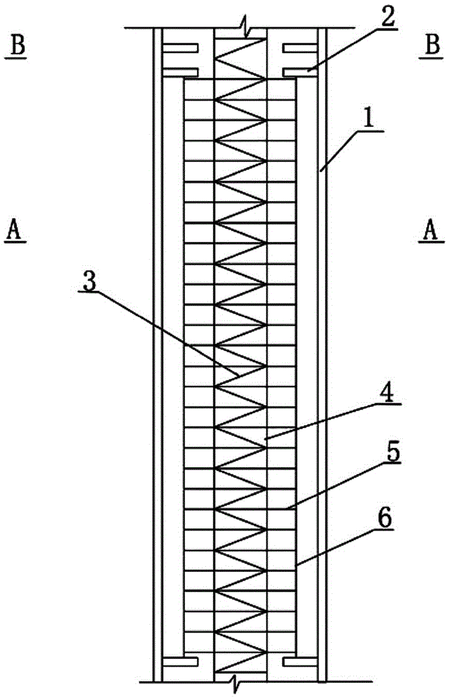 Concrete-filled steel tube column with built-in pre-processed semi-continuous reinforcement cage and its construction method