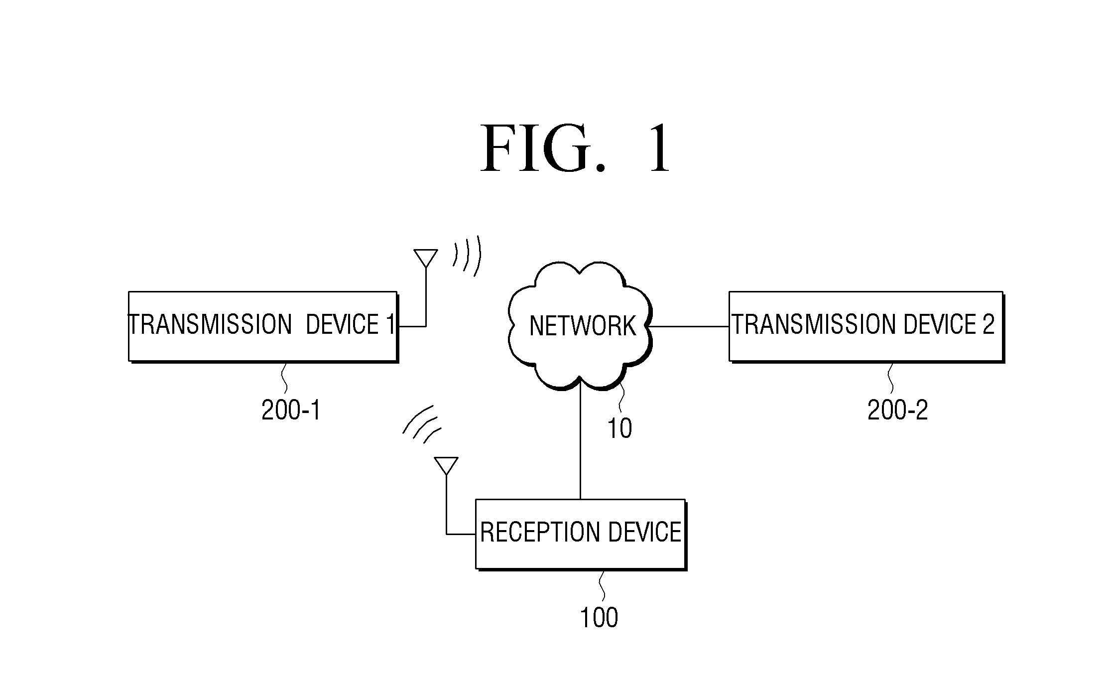 Reception device for receiving a plurality of real-time transfer streams, transmission device for transmitting same, and method for playing multimedia content