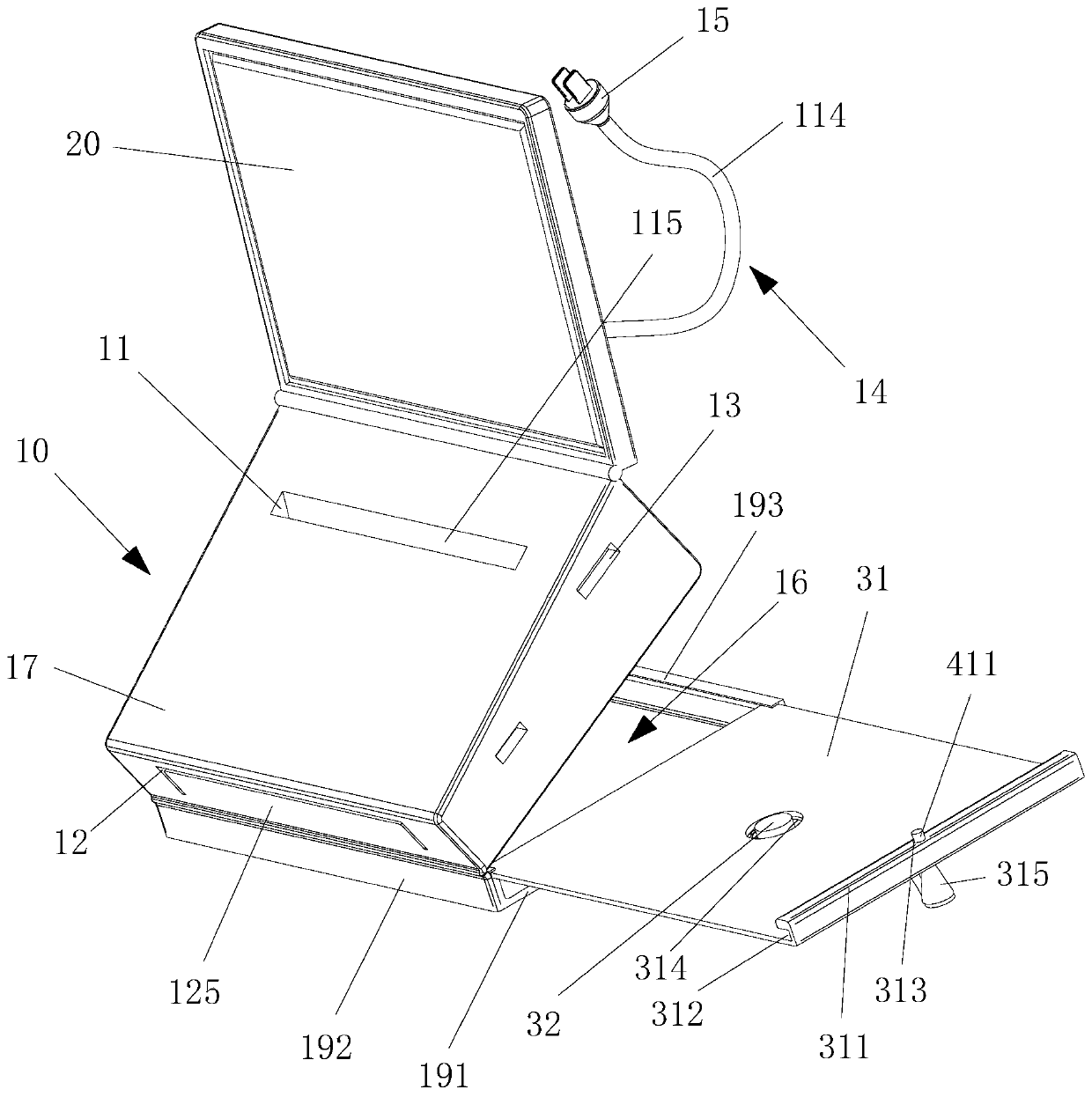 Mother and infant monitor for maternity department and application method of mother and infant monitor