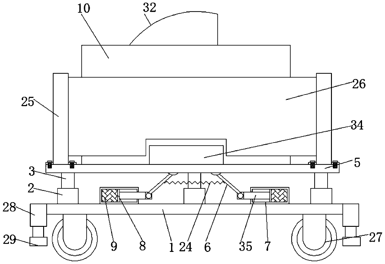 Movable crushing device