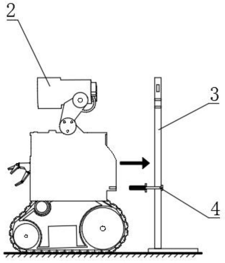 Intelligent community security robot and security method thereof