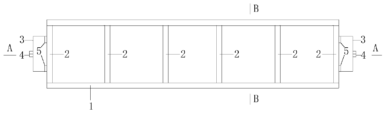 A kind of non-sparking movable cover plate used in well pool with explosion hazard