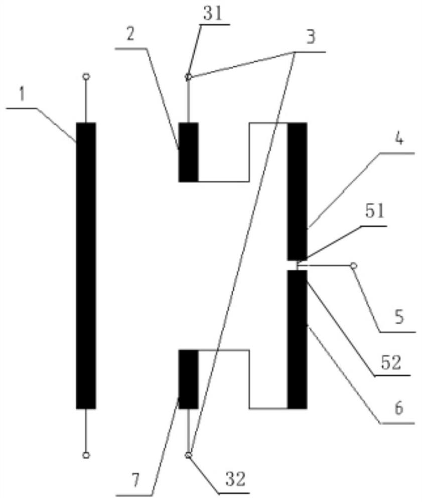 Low-high-voltage transformer winding structure and transformer