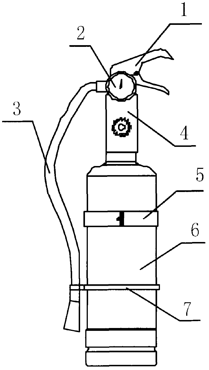 Pipe network type dry powder fire extinguishing system and method