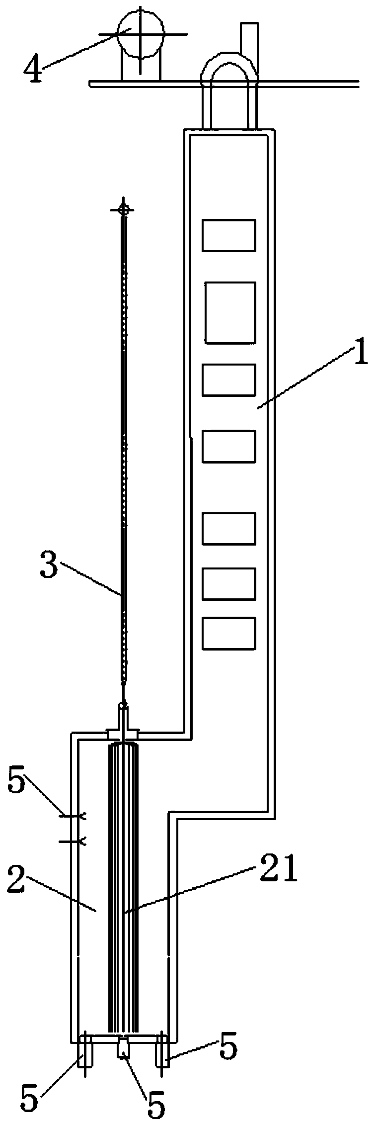 a cracking furnace