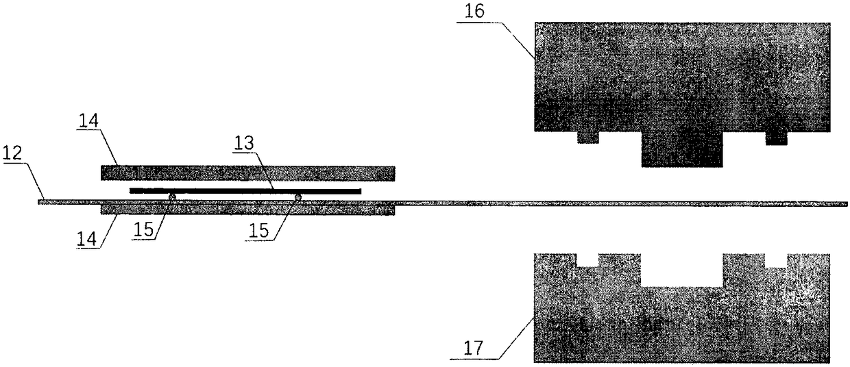 Winding-pressing forming process and device of fiber-reinforced composite material