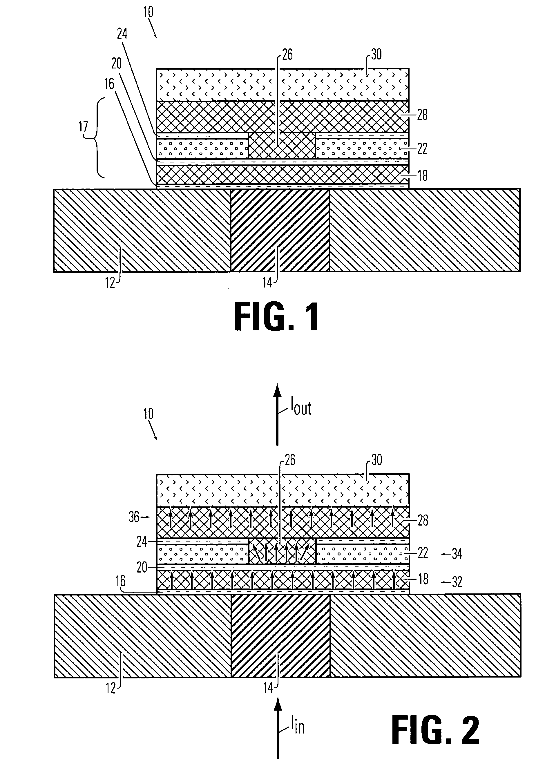 I-shaped phase change memory cell