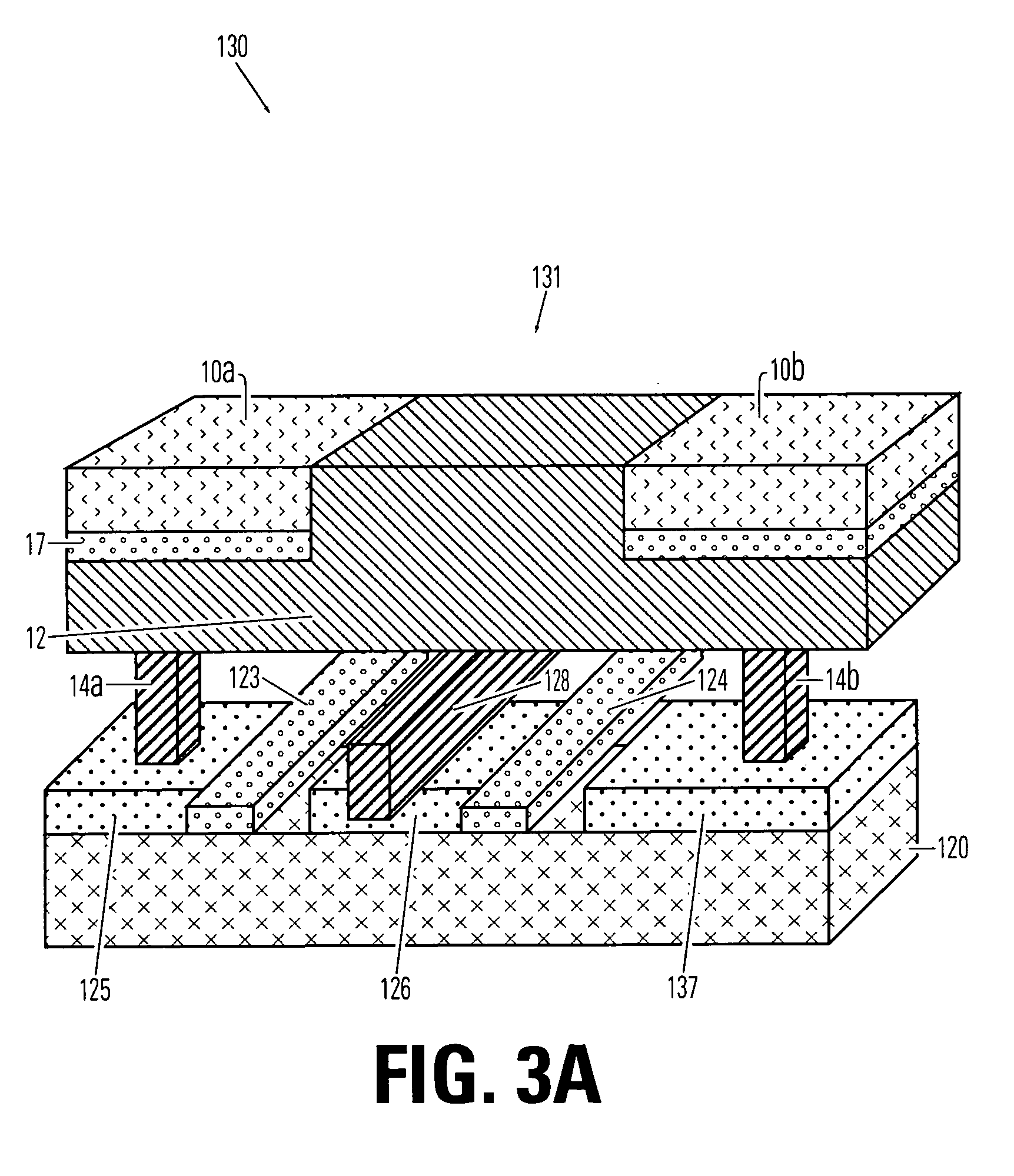 I-shaped phase change memory cell