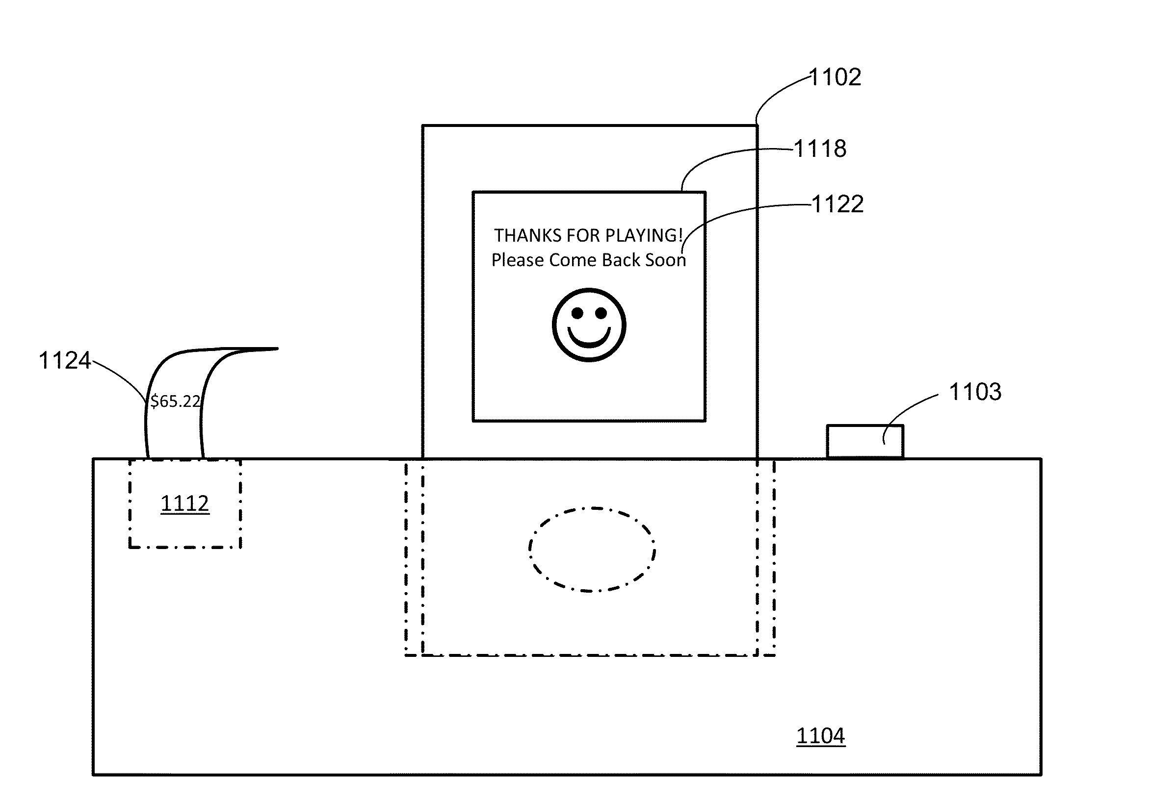 Gaming device docking station