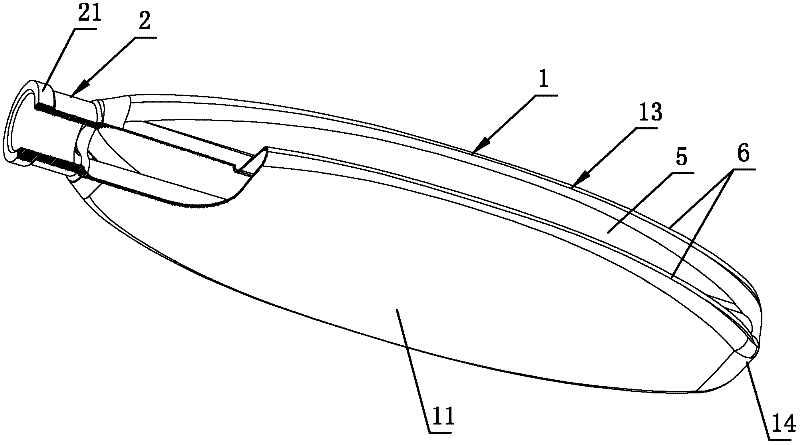 Integral type respiratory bag and manufacturing method thereof
